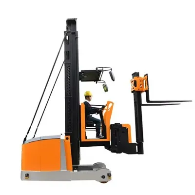 3-Way Elettriku Man-Up Forklift VNA Truck